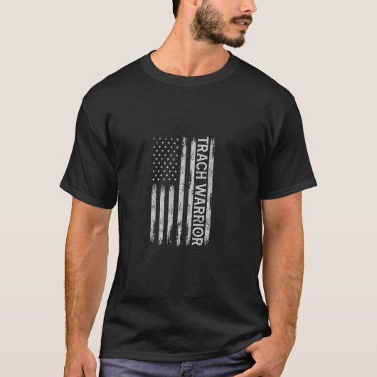 トラッヒウォリアー認識度アメリカUSA F Tシャツ (正面)