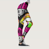 トラップかわいらしレギンス好き女の子 レギンス (右)