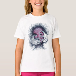 トラップされた感情 - 超現実的抽象芸術Tシャツデザイン Tシャツ