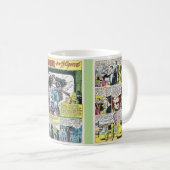 トラップされた漫画 コーヒーマグカップ (正面右)