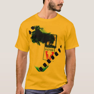 トラップの勝利者のフィルムの芸術の写真の気色悪いマウス Tシャツ