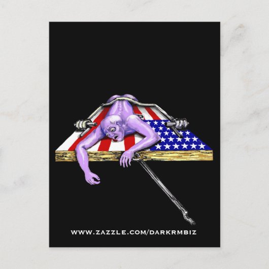 トラップはがき ポストカード (正面)