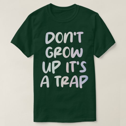 トラップを成長させない2 Tシャツ (デザイン正面)