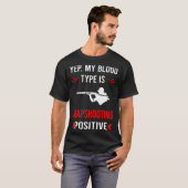 トラップシューティング射撃、 発砲クレイ標的射撃、 発砲 Tシャツ (正面フル)