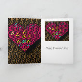 トラップハートロマンチック、バレンタインデーのカード シーズンカード (内部)