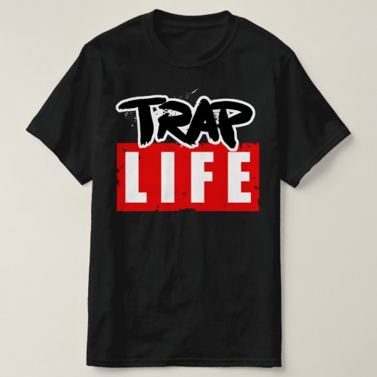 トラップライフ Tシャツ (デザイン正面)