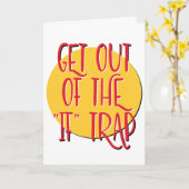 トラップ回収もしスローガン記念日から脱出する カード (黄色い花)