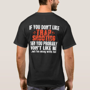 トラップ射撃の発言 Tシャツ