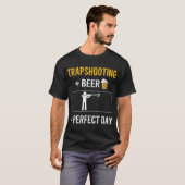 トラップ射撃 クレー射撃 Tシャツ (正面フル)