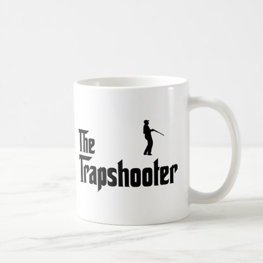 トラップ射撃 コーヒーマグカップ (右)