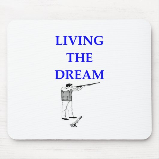 トラップ射撃 マウスパッド (正面)