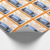 トラップ射撃 ラッピングペーパー (角)