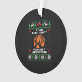 トラップ射撃、 発砲醜いクリスマスギフトスポーツガールガン オーナメント (正面)