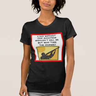 トラップ射撃 Tシャツ