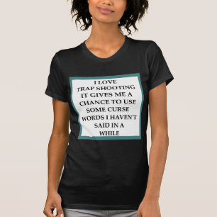 トラップ射撃 Tシャツ