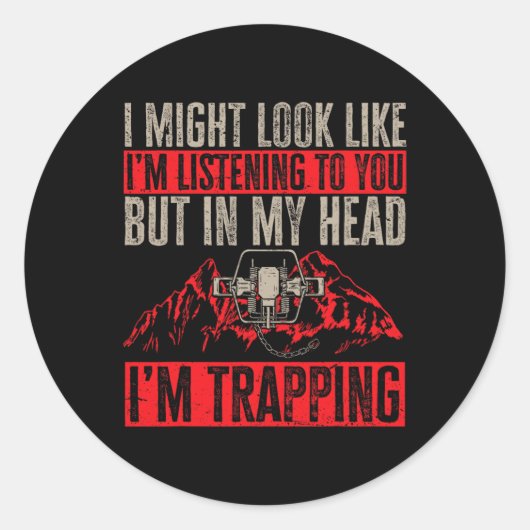 トラップ狩りトラップ1 ラウンドシール (正面)