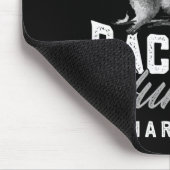 トラップ狩り退職したクーンハンターラクーン狩り マウスパッド (コーナー)