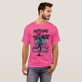 トラップ音楽FreeRappingバトルララップのッパー Tシャツ (正面フル)