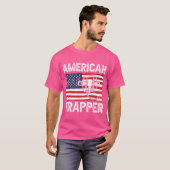 トラップAmerican Flag Trap狩りAmerican Traapp Tシャツ (正面フル)