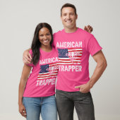 トラップAmerican Flag Trap狩りAmerican Traapp Tシャツ (ユニセックス)