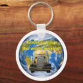 トラッ保クカーが動く キーホルダー (正面)