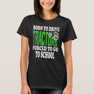 トラッ生まれターを追い詰めて学校の農場に行かせる Tシャツ