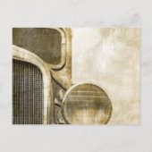 トラッ素朴ク西部の農場の結婚式の日付を保存 案内ポストカード (裏面)