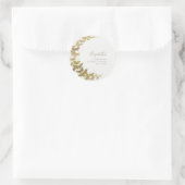 トラディシフォーマルョンモダンボホー金ゴールドバタフライブライダル ラウンドシール (バッグ)