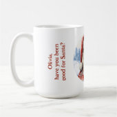 トラディショクラシックンイラストレーションスクリプト コーヒーマグカップ (左)