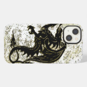 トラディショナルドラゴン iPhoneケース (裏面横)