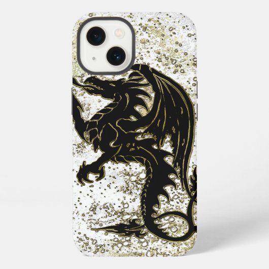 トラディショナルドラゴン iPhoneケース (裏面)