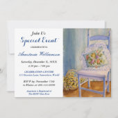 トラディショナルパーティーイベント招待状 招待状 (正面)