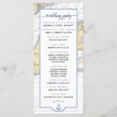 トラディショナル ネイティブ マーサズ ヴィニヤード ウェディング プログラム (裏面)