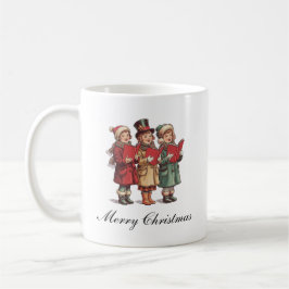 トラディショナル ビンテージ クリスマス コーヒーマグカップ