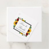 トラディショナル フローラル ブライダル シャワー フェイバータグ (インサイチュ)