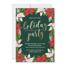 トラディションホリデーパーティー招待状