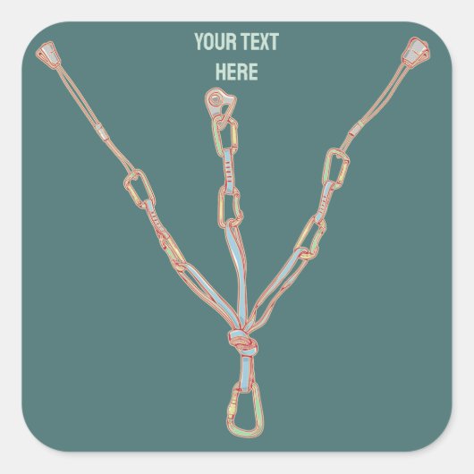 トラドロック登山ベレー スクエアシール (正面)