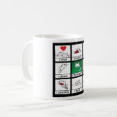 トラネコ コーヒーマグカップ (正面左)