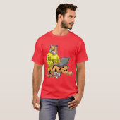 トラノートパソコン Tシャツ (正面フル)