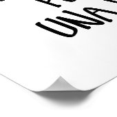 トラバジョドゥロ ポスター (角)