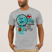 トラバント東ドイツの人々の車 Tシャツ (正面)