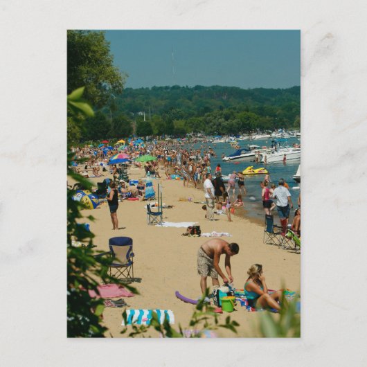 トラバースシティビーチ ポストカード (正面)