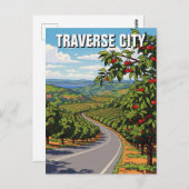 トラバースシティミシガントラベル ポストカード (正面/裏面)
