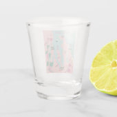 トラバースシティミシガンワインとさくらんぼマップ ショットグラス (裏面)