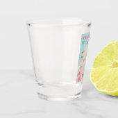 トラバースシティミシガンワインとさくらんぼマップ ショットグラス (左)