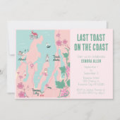 トラバースシティワインテーマバチェロレッテ 招待状 (正面)