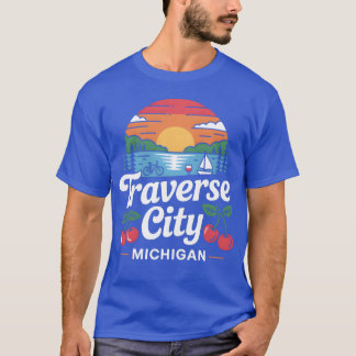 トラバースシティ ミシガン 友達 Tシャツ