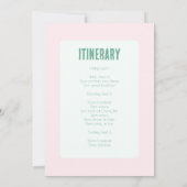 トラバースシティ ワインチーム独身最後の旅パーティー 招待状 (裏面)