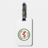 トラバ大統領のス ラゲッジタグ (裏面縦)