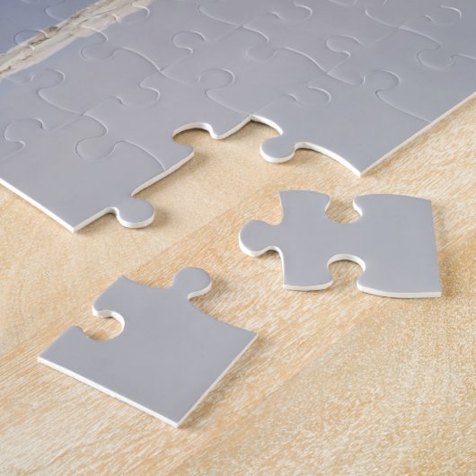 トラパニの塩水性沼沢の風車および塩鍋 ジグソーパズル (側面)